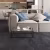 Кварцвиниловая плитка Vinilam клеевая Ceramo Stone Glue Неаполитанский Черный 91910 950×475×2,5 фото в интерьере