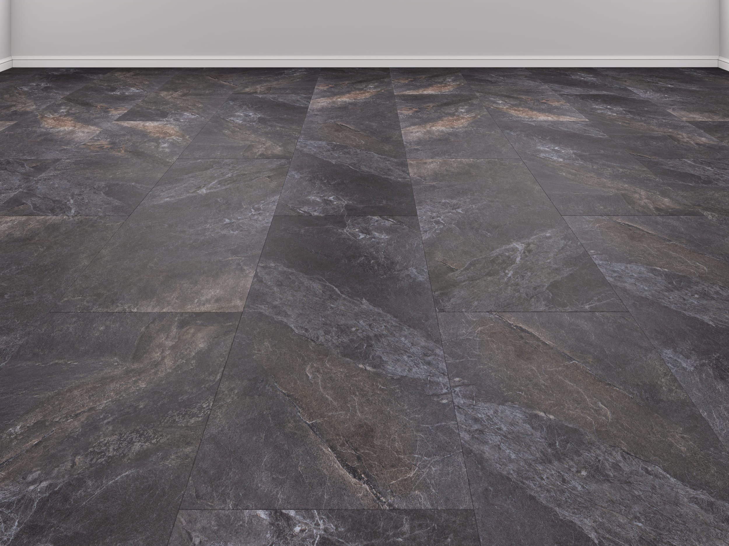 Кварцвиниловая плитка Vinilam клеевая Ceramo Stone Glue Персидский Камень 91911 950×475×2,5 фото в интерьере