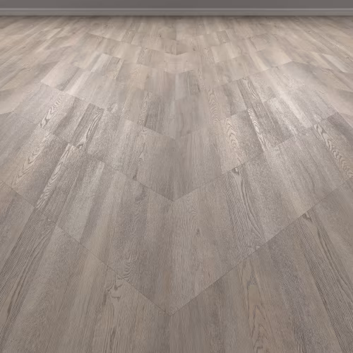 Кварцвиниловая плитка Vinilam клеевая Parquet Chevron Glue Шеврон Шампань RI153616CL4 французская елка 690×115×2,5