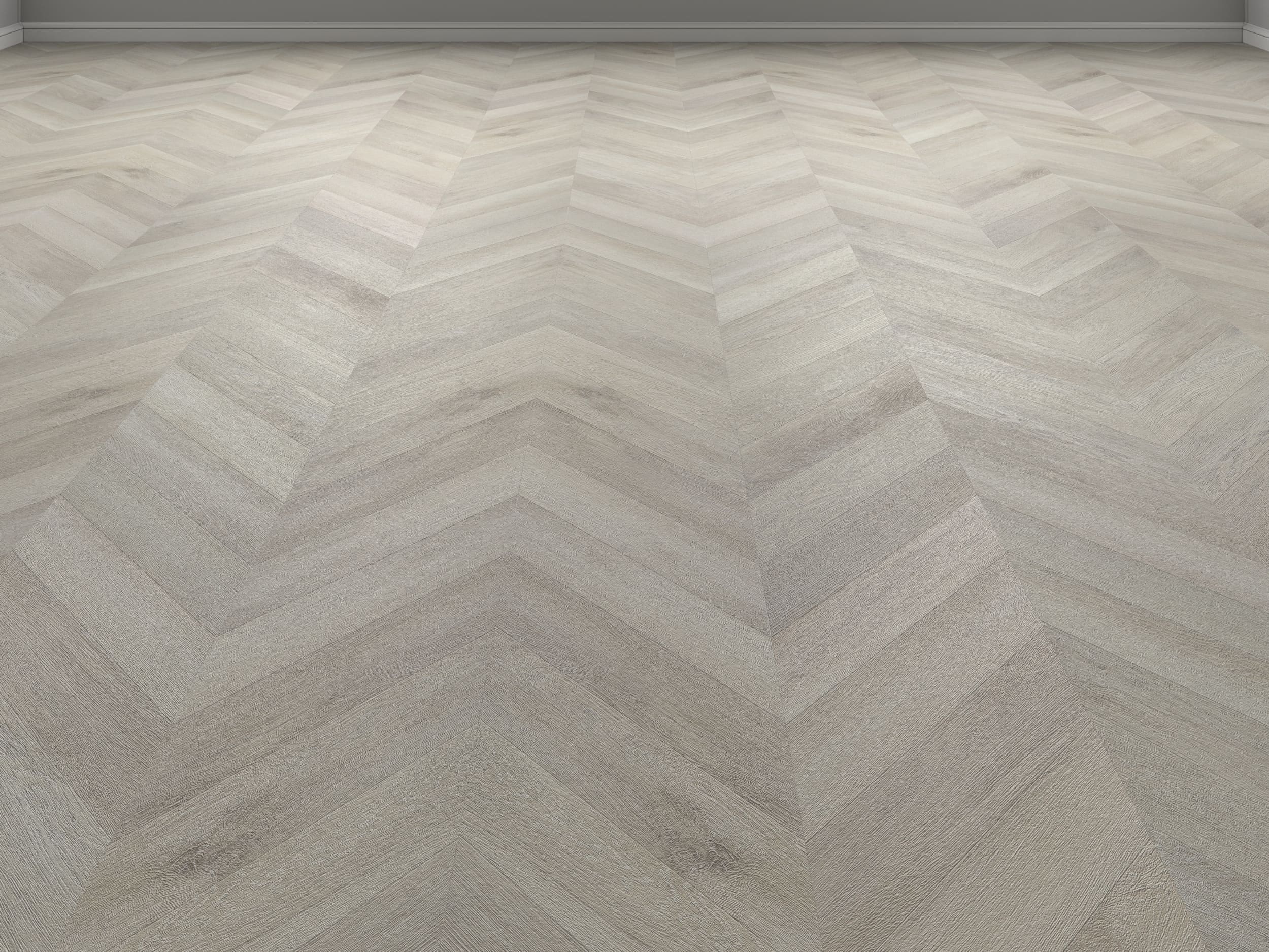 Кварцвиниловая плитка Vinilam клеевая Parquet Chevron Glue Шеврон Сезар RI4445118CL4 французская елка 690×115×2,5 фото в интерьере