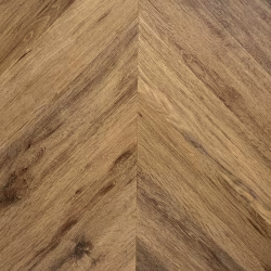 Кварцвиниловая плитка Vinilam клеевая Parquet Chevron Glue Шеврон Лувр I107516 французская елка 690×115×2,5