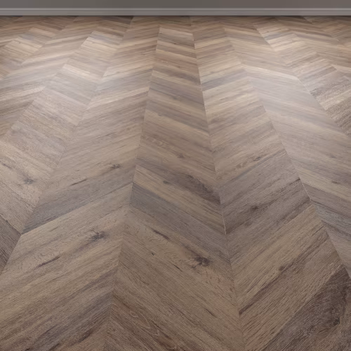 Кварцвиниловая плитка Vinilam клеевая Parquet Chevron Glue Шеврон Лувр I107516 французская елка 690×115×2,5