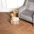 Кварцвиниловая плитка Vinilam клеевая Parquet Chevron Glue Шеврон Плезир I1651102 французская елка 690×115×2,5 фото в интерьере
