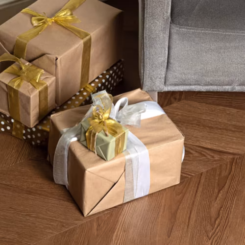 Кварцвиниловая плитка Vinilam клеевая Parquet Chevron Glue Шеврон Плезир I1651102 французская елка 690×115×2,5