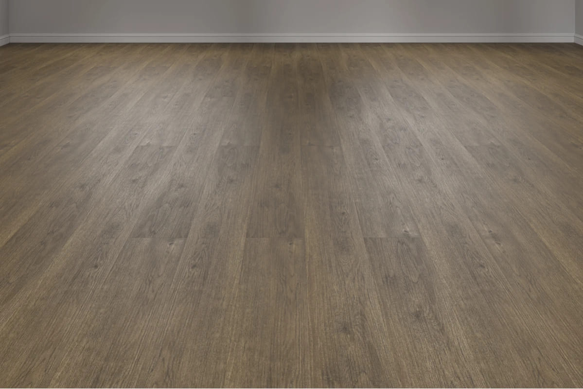 Кварцвиниловая плитка Vinilam клеевая Glue Дуб Мерс 8891 1228×188×2,5 фото в интерьере