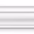 Потолочный плинтус под покраску Decomaster Дюропрофиль D152ДМ 2000×25×85