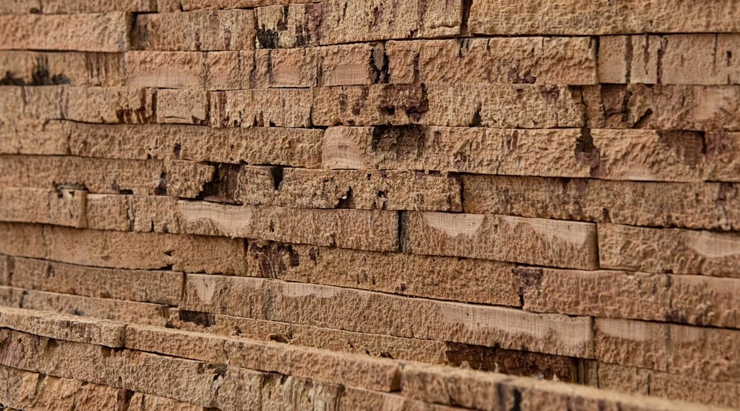 Пробковая стеновая панель Corkstyle Corkbrick Ardesia Natura 800×250×22