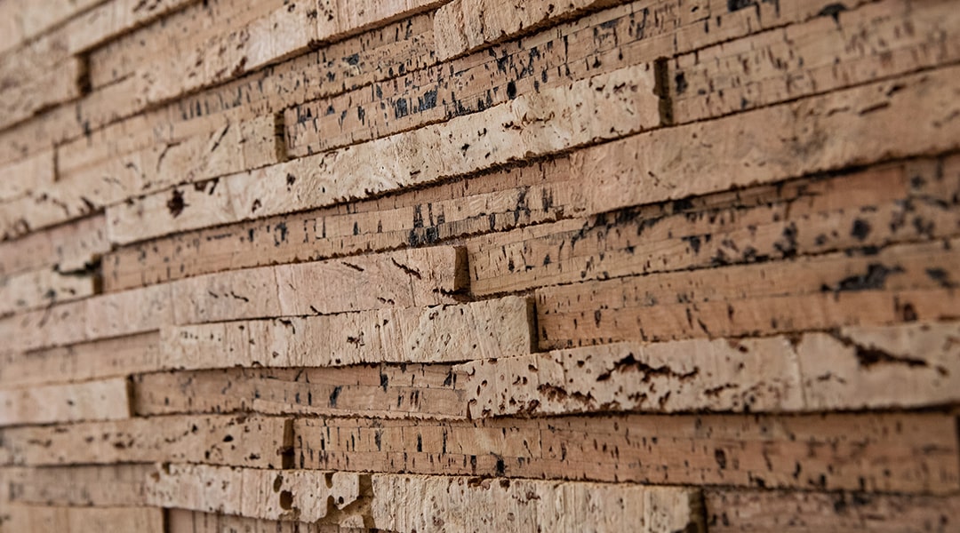 Пробковая стеновая панель Corkstyle Corkbrick Ardesia Natura 800×250×22