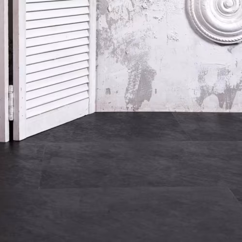 Кварцвиниловый SPC ламинат Vinilam Ceramo Stone Сланцевый Черный 61607 940×470×8