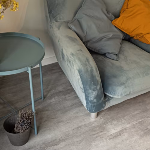 Кварцвиниловый SPC ламинат Vinilam Ceramo Stone Цемент Светлый 71614 940×470×8