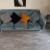 Кварцвиниловый SPC ламинат Vinilam Ceramo Stone Цемент Светлый 71614 940×470×8 фото в интерьере