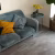 Кварцвиниловый SPC ламинат Vinilam Ceramo Stone Цемент Светлый 71614 940×470×8 фото в интерьере