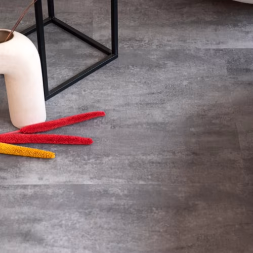 Кварцвиниловый SPC ламинат Vinilam Ceramo Stone Цемент Серый 71616 940×470×8