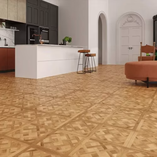Кварцвиниловый SPC ламинат Alpine Floor Parquet Sirocco Лувр ECO 25-2 595×595×6