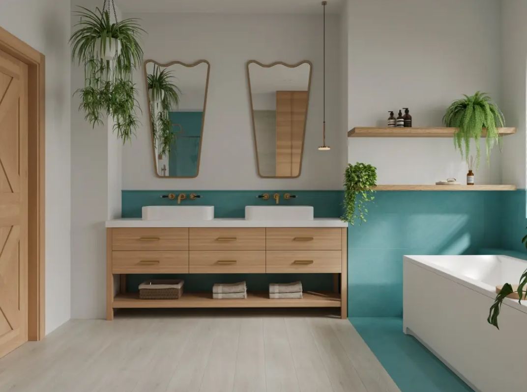 Кварцвиниловый SPC ламинат Alpine Floor Grand Sequoia Атланта ECO 11-208 MC 1220×183×5 фото в интерьере