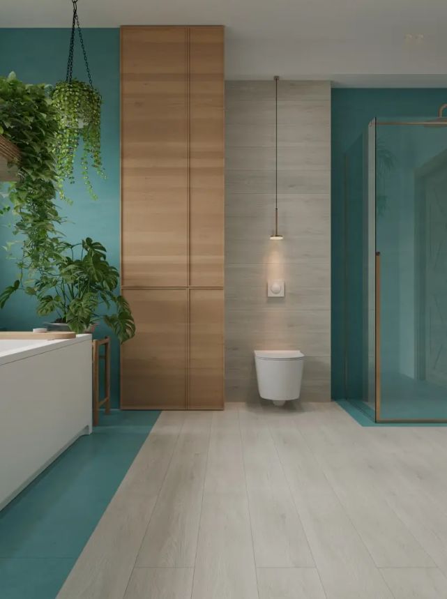 Кварцвиниловый SPC ламинат Alpine Floor Grand Sequoia Атланта ECO 11-208 MC 1220×183×5 фото в интерьере