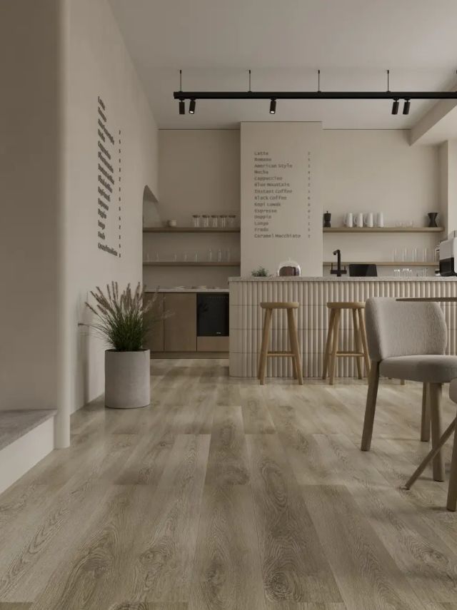 Кварцвиниловый SPC ламинат Alpine Floor Grand Sequoia Клауд ECO 11-1508 MC 1524×180×5 фото в интерьере