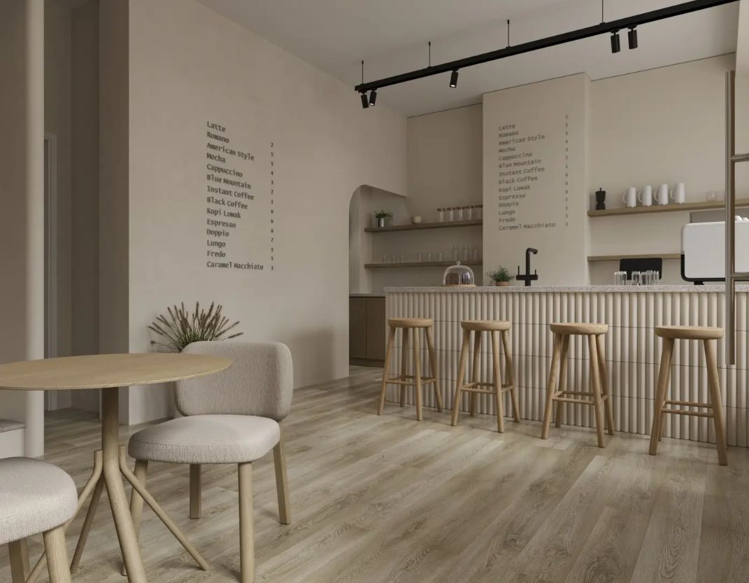 Кварцвиниловый SPC ламинат Alpine Floor Grand Sequoia Клауд ECO 11-1508 MC 1524×180×5 фото в интерьере