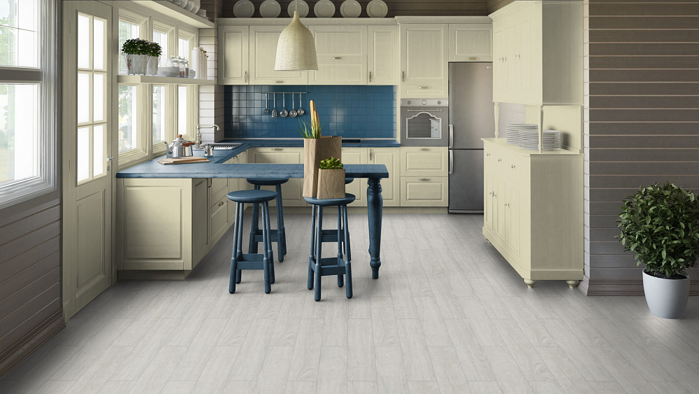 Кварцвиниловая плитка Tarkett Art Vinyl клеевая Epic Craig 257016002 914,4×152,4×2,7 фото в интерьере