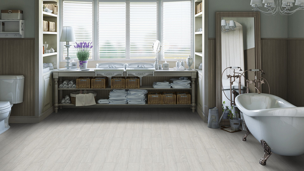 Кварцвиниловая плитка Tarkett Art Vinyl клеевая Epic Craig 257016002 914,4×152,4×2,7 фото в интерьере