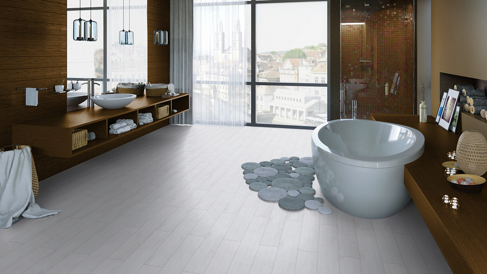 Кварцвиниловая плитка Tarkett Art Vinyl клеевая Epic Hans 257016001 914,4×152,4×2,7 фото в интерьере