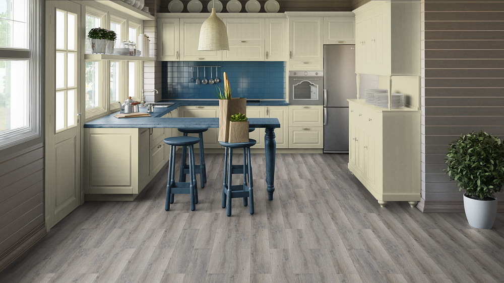 Кварцвиниловая плитка Tarkett Art Vinyl клеевая Epic Howard 257016008 914,4×152,4×2,7 фото в интерьере