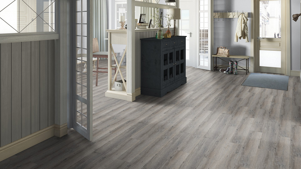 Кварцвиниловая плитка Tarkett Art Vinyl клеевая Epic Howard 257016008 914,4×152,4×2,7 фото в интерьере