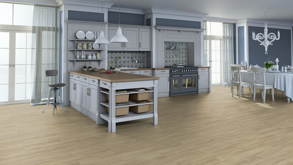 Кварцвиниловая плитка Tarkett Art Vinyl клеевая Epic James 257016005 914,4×152,4×2,7 фото в интерьере