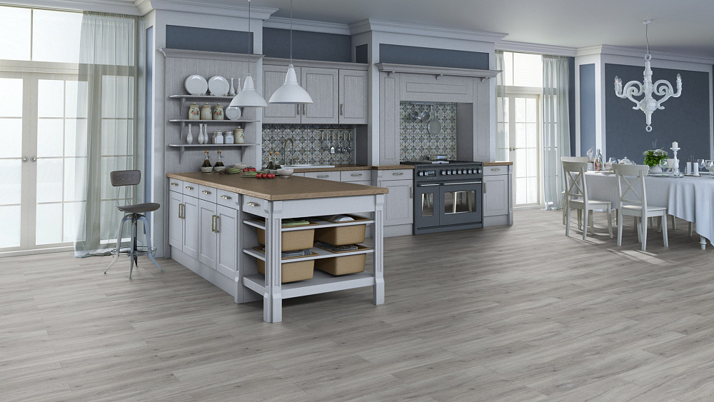 Кварцвиниловая плитка Tarkett Art Vinyl клеевая Epic Joel 257016004 914,4×152,4×2,7 фото в интерьере