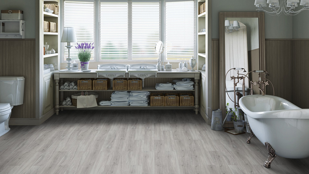 Кварцвиниловая плитка Tarkett Art Vinyl клеевая Epic Joel 257016004 914,4×152,4×2,7 фото в интерьере