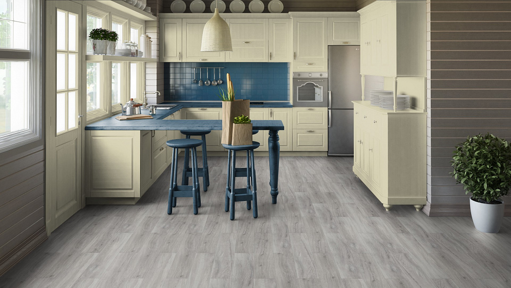 Кварцвиниловая плитка Tarkett Art Vinyl клеевая Epic Joel 257016004 914,4×152,4×2,7 фото в интерьере