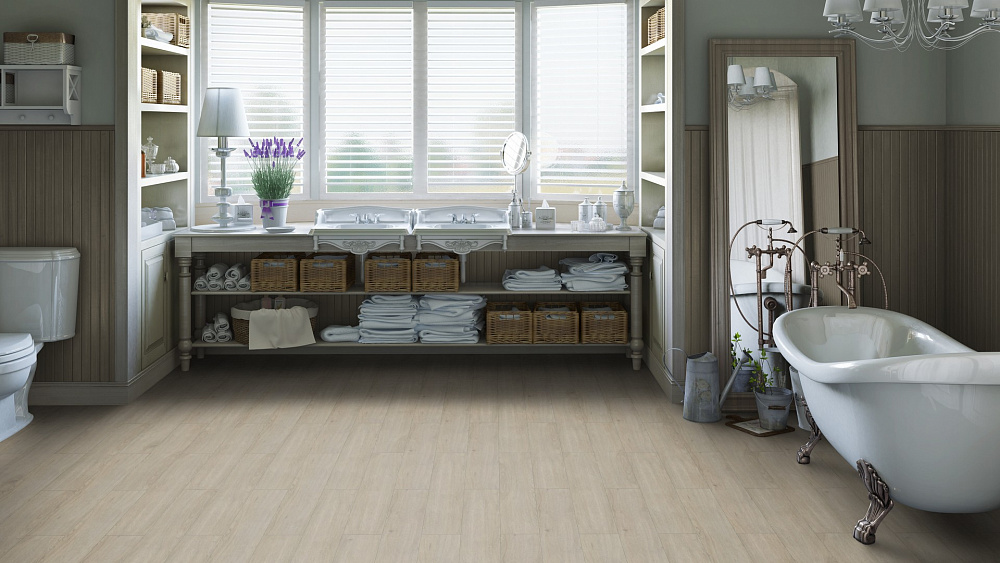 Кварцвиниловая плитка Tarkett Art Vinyl клеевая Epic Kevin 257016003 914,4×152,4×2,7 фото в интерьере