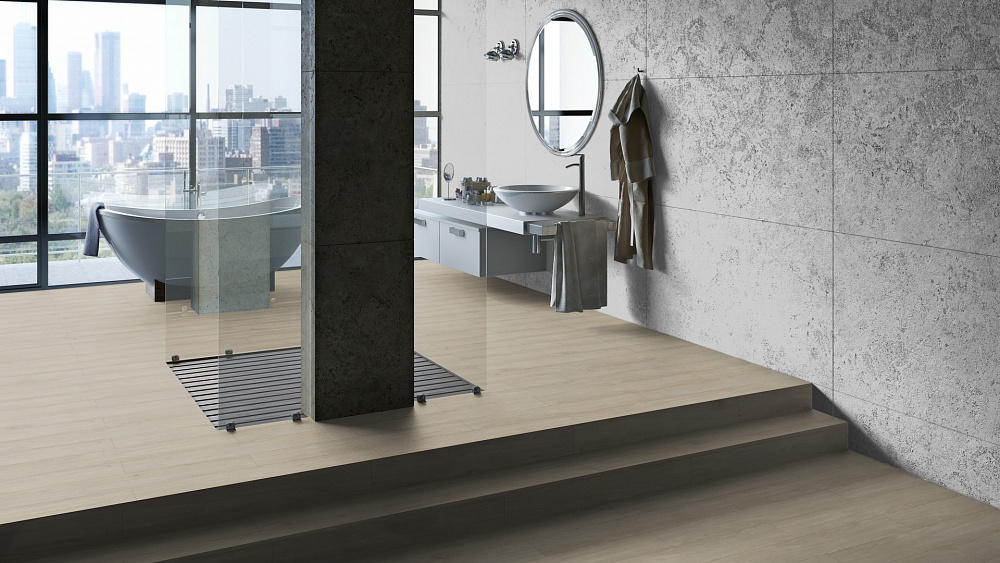 Кварцвиниловая плитка Tarkett Art Vinyl клеевая Epic Kevin 257016003 914,4×152,4×2,7 фото в интерьере