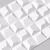 Стеновая панель 3D под покраску Alpine Walls Geometrium ECOGR0202W 1200×600×25
