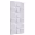 Стеновая панель 3D под покраску Alpine Walls Geometrium ECOGR0203W 1200×600×25
