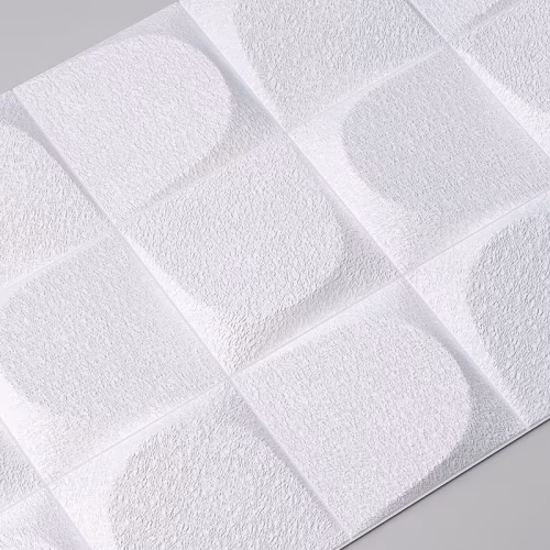Стеновая панель 3D под покраску Alpine Walls Geometrium ECOGR0203W 1200×600×25