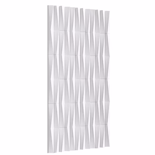 Стеновая панель 3D под покраску Alpine Walls Geometrium ECOGR0205W 1200×600×25