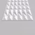 Стеновая панель 3D под покраску Alpine Walls Geometrium ECOGR0206W 1200×600×25