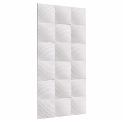 Стеновая панель 3D под покраску Alpine Walls Geometrium ECOGR0207W 1200×600×25