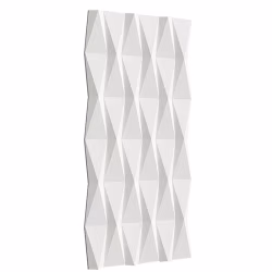 Стеновая панель 3D под покраску Alpine Walls Geometrium ECOGR0208W 1200×600×25