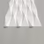 Стеновая панель 3D под покраску Alpine Walls Geometrium ECOGR0208W 1200×600×25