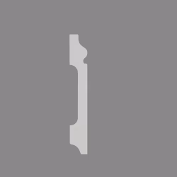 Плинтус под покраску Alpine Floor Tanle Эрсе TL018001 2000×80×12
