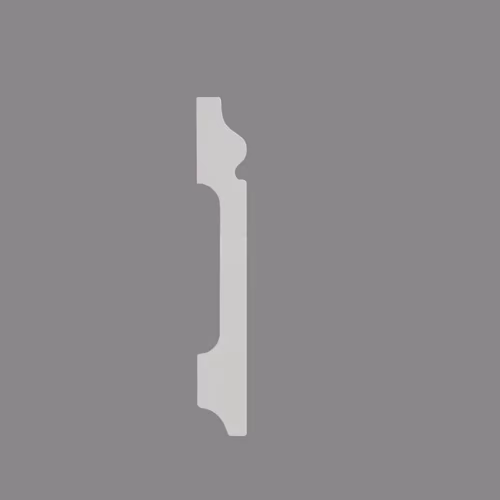 Плинтус под покраску Alpine Floor Tanle Эрсе TL018001 2000×80×12