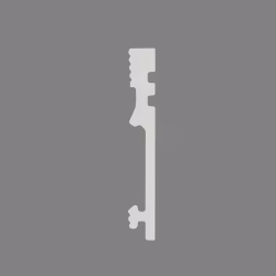 Плинтус под покраску Alpine Floor Tanle Арво TL011022 2000×100×14