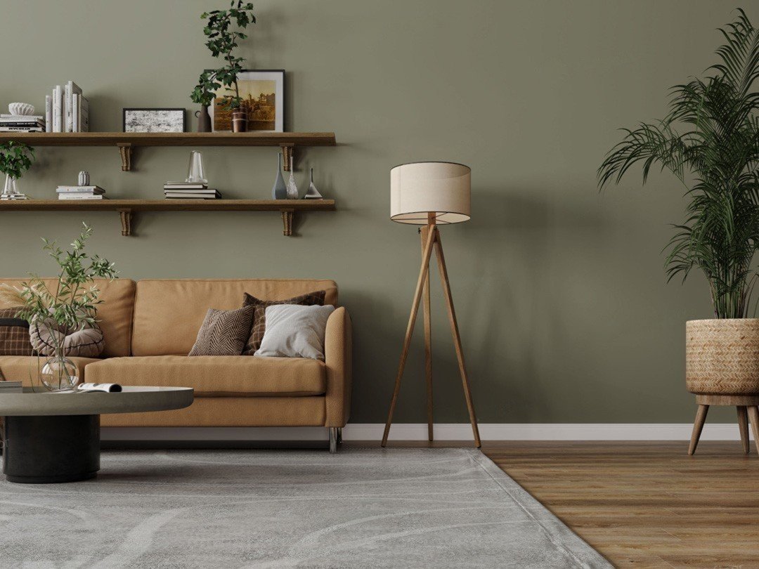 Плинтус под покраску Alpine Floor Tanle Арво TL011022 2000×100×14 фото в интерьере