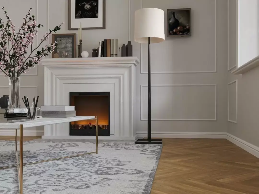 Плинтус под покраску Alpine Floor Tanle Фосе TL011036 2000×100×25 фото в интерьере