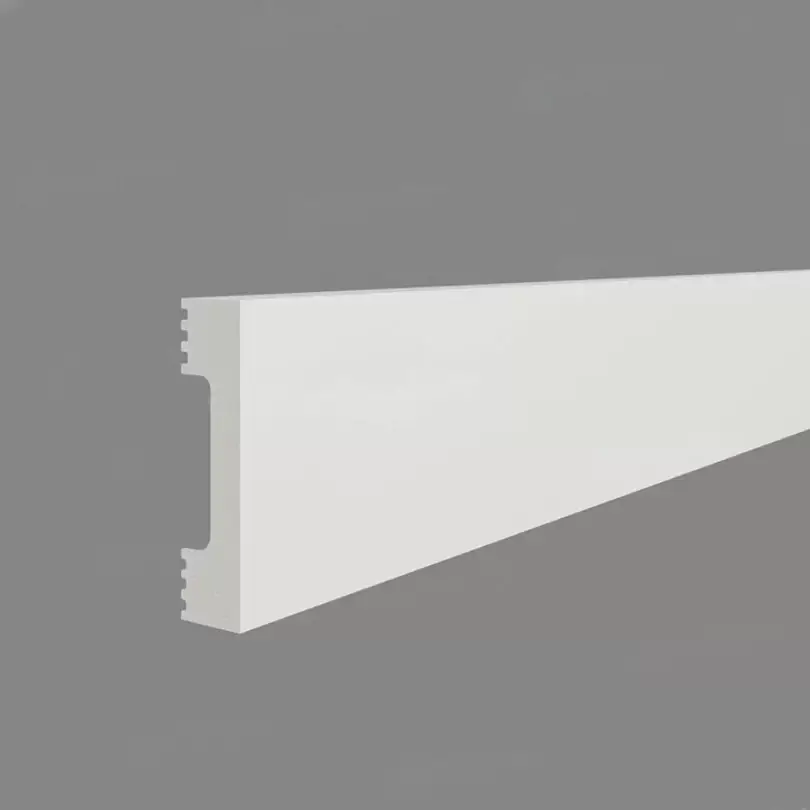 Плинтус под покраску Alpine Floor Tanle Анжи TL016009 2000×60×15