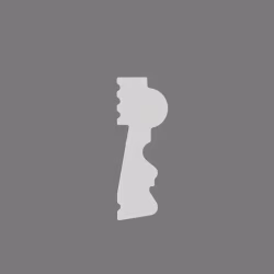 Молдинг под покраску Alpine Floor Tanle Анси TL014204 2000×42×15