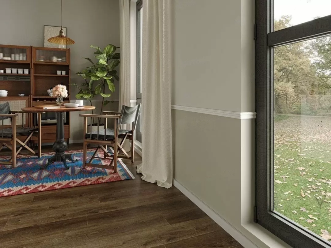 Молдинг под покраску Alpine Floor Tanle Анси TL014204 2000×42×15 фото в интерьере