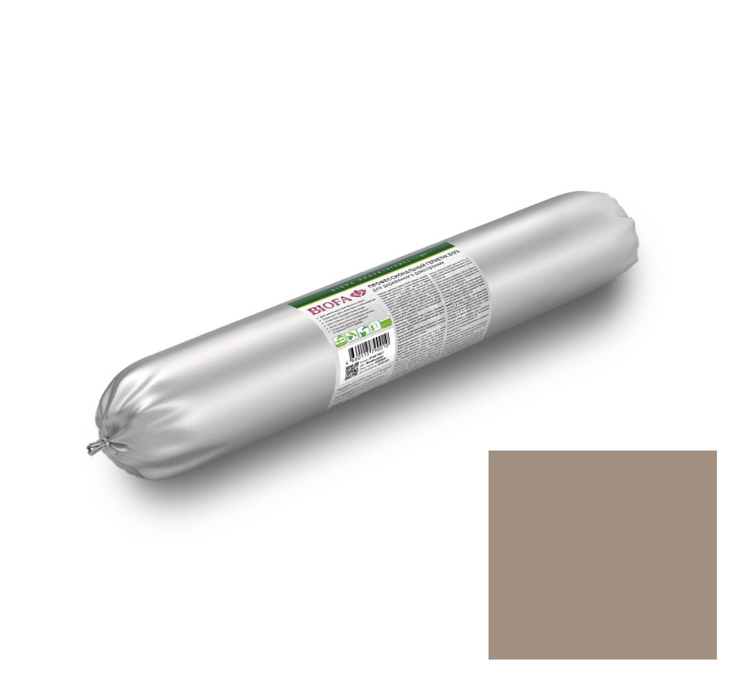 Герметик для дерева Biofa 7500 акриловый 7508 Серый дуб 0,6 л